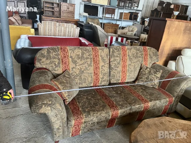 Диван и Футьойл, снимка 5 - Дивани и мека мебел - 50004170