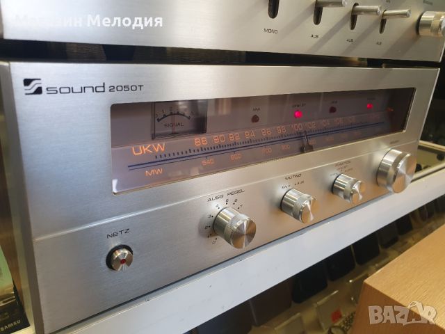 Аудиосистема Sound 2050 / Усилвател Sound 2050A + Тунер Sound 2050T В перфектно техническо и много д, снимка 11 - Ресийвъри, усилватели, смесителни пултове - 46364557