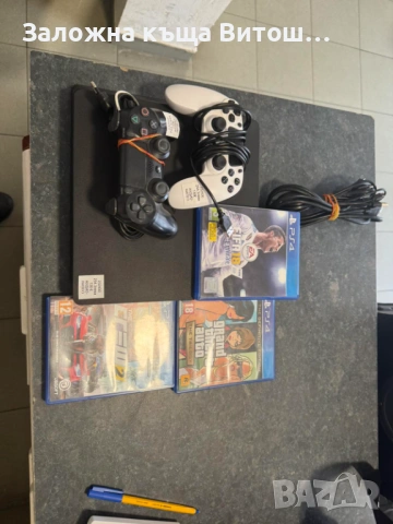 Sony Ps4 + игри , снимка 3 - PlayStation конзоли - 53595376