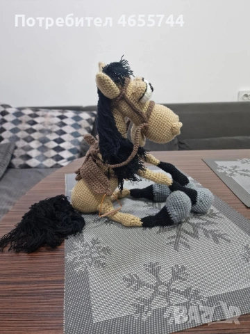 амигуруми кон хорас, снимка 6 - Колекции - 53297771