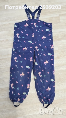 Гащеризон за дъжд и сняг 7-8 години, снимка 5 - Детски панталони и дънки - 52532308