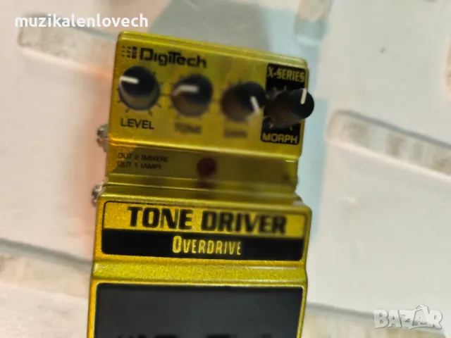 Digitech Tone Driver Overdrive Effects Pedal - драйв педал за ел китара, снимка 3 - Китари - 47095076