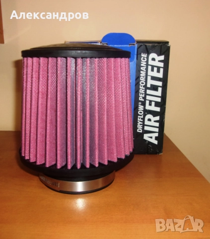 Спортен филтър AEM Dryflow (USA), отвор 90мм, нов, промо цена!