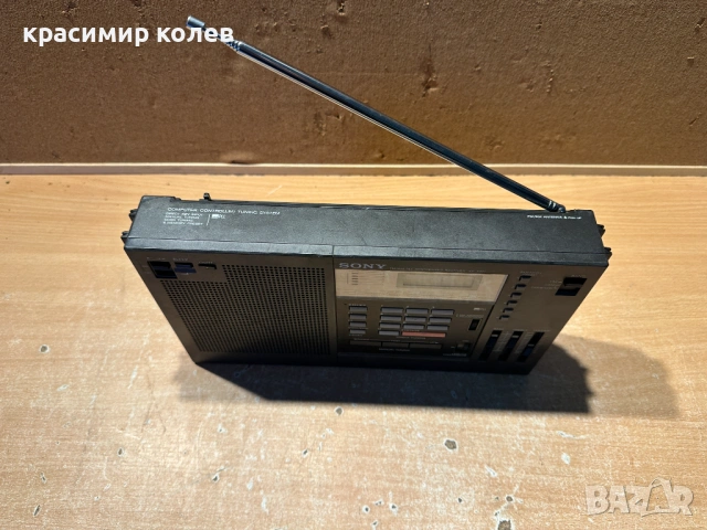 радиоприемник "SONY ICF-2001", снимка 3 - Радиокасетофони, транзистори - 53466278