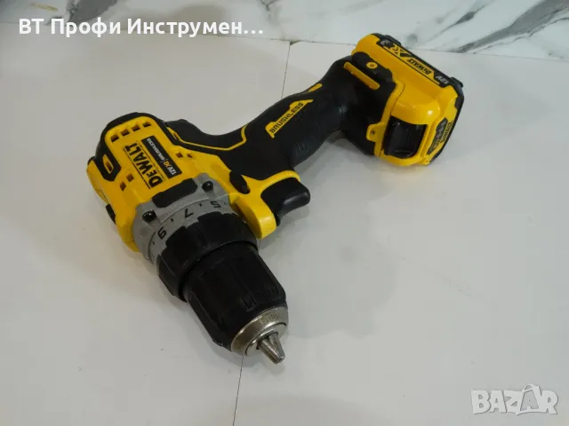 Dewalt DCD 701 + 3.0 Ah - Компактен безчетков винтоверт 12 V, снимка 5 - Други инструменти - 47199193