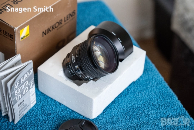 Nikkor 85mm F/1.4 D, снимка 3 - Обективи и филтри - 51946186