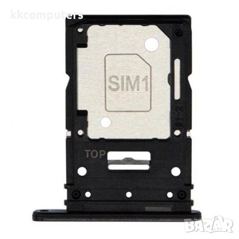 SIM / MicroSD държач /Черен/ за Samsung A35 5G / A356 Баркод : 116267, снимка 1 - Резервни части за телефони - 46687726