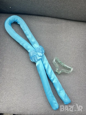  Голяма, стилна ролка за коса от коприна  , снимка 5 - Аксесоари за коса - 51802250