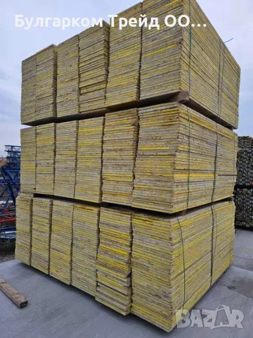 Употребявани трислойни кофражни платна 27 мм, снимка 2 - Строителни материали - 49164417