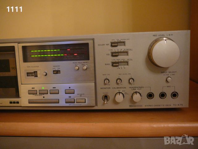 SONY TC-K75, снимка 7 - Ресийвъри, усилватели, смесителни пултове - 46368465