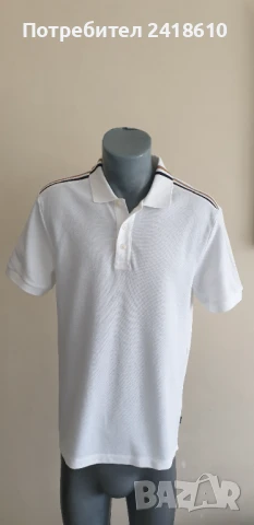 Hugo Boss Phillipson 108 Pique Cotton Slim Fit Mens Size M НОВО! ОРИГИНАЛНА Тениска!, снимка 9 - Тениски - 50463733
