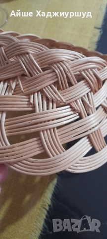 Плетен панер, снимка 7 - Декорация за дома - 51487212