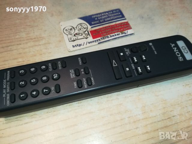 SONY RM-DX50 CD AUDIO REMOTE-SWISS 1905241032, снимка 6 - Други - 45805003