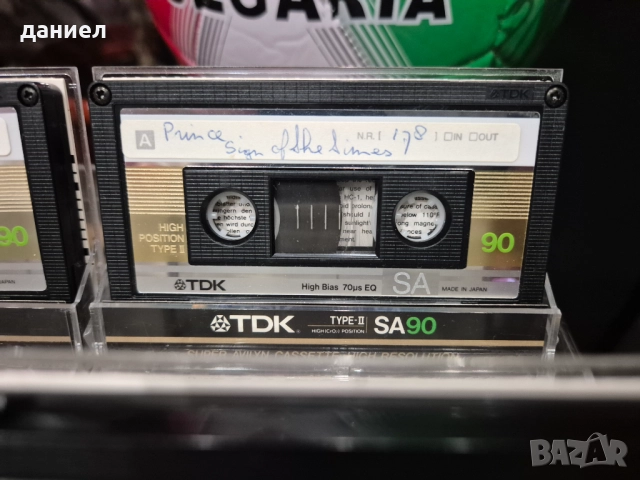 Куфарче с 56 бр. японски аудио касети TDK SA90 "златни" - TYPE II с хубава музика + ПОДАРЪК, снимка 15 - Аудио касети - 52828876