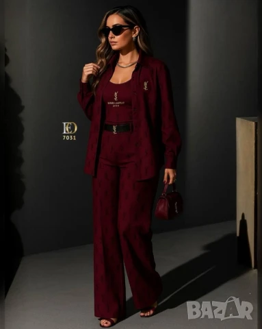 дамски комплекти ysl saint laurent , снимка 7 - Комплекти - 50676129