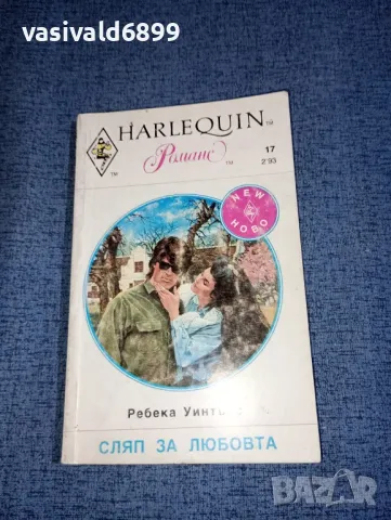 Ребека Уинтърс - Сляп за любовта , снимка 1 - Художествена литература - 47468208