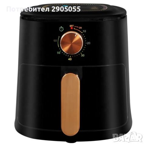 Уред за готвене без мазнина Air Fryer,4 л.,700W JD688, снимка 7 - Други - 46063594