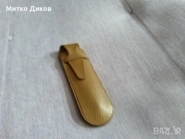 Винтидж комплект за маникюр СССР 4 части с кожено калъвче, снимка 7 - Други ценни предмети - 49623607