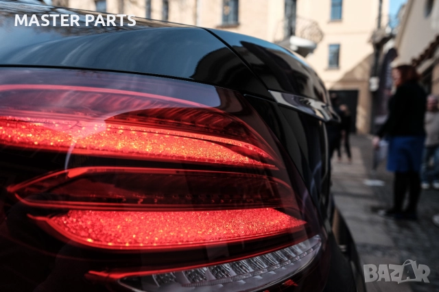 ЧИСТО НОВИ LED Стопове 1:1 за Mercedes W213 16-20 ЖЪЛТ мигач , снимка 2 - Части - 52997709