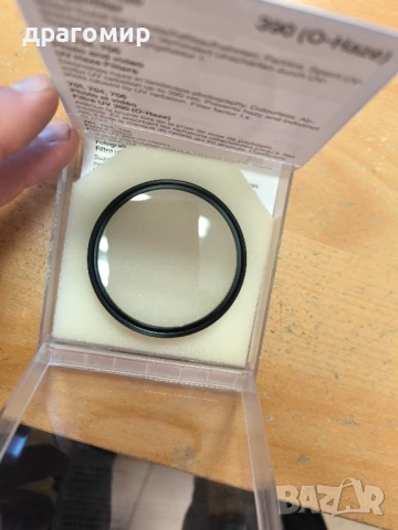 hama UV 390 (0-Haze) M 62 (IV), снимка 3 - Обективи и филтри - 50947425