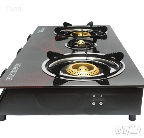 Поти нов Газов чугунен котлон Breckner Germany 3 горелки, снимка 2 - Котлони - 54216088