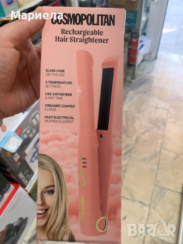 Мини преса за коса / Безжична употреба