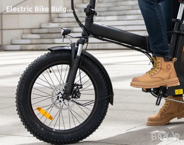 Електрически сгъваем FATBIKE(фатбайк) LI-ION, 48V, 1005, снимка 6 - Велосипеди - 47029112