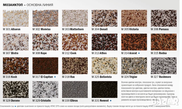 Мазилка Баумит МозаикТоп, снимка 2 - Бои, лакове, мазилки - 50732633