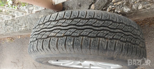 1бр резервна гума с джанти за BMW 17,5x120, ЕТ 30 ,8Jх17Н2, снимка 4 - Гуми и джанти - 50626399