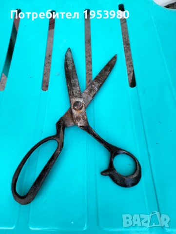 Стара шивашка ножица, снимка 1