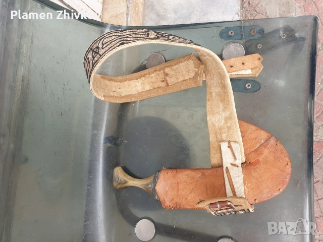 Стара сомалийска джамбия , снимка 8 - Антикварни и старинни предмети - 53604832