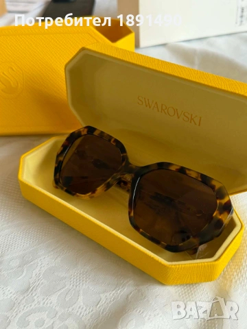 Слънчеви очила swarovski, снимка 2 - Слънчеви и диоптрични очила - 53994743