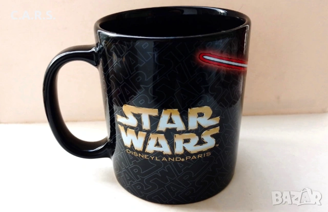Чаша за кафе Star Wars Darth Maul - Disneyland Paris, снимка 3 - Колекции - 54244000