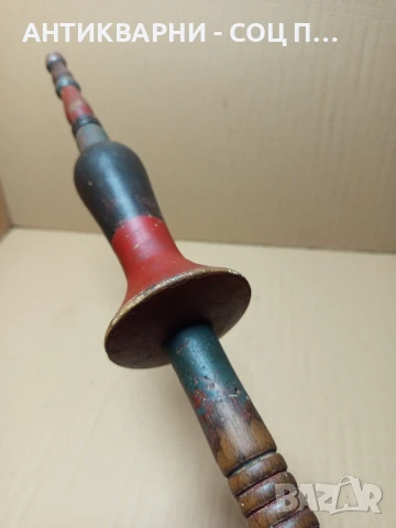 Соц Стара Голяма Масивна Хурка., снимка 4 - Антикварни и старинни предмети - 50553808