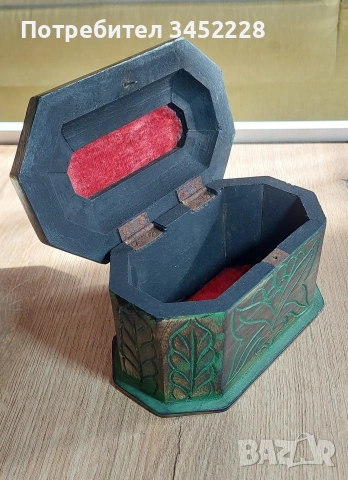 кутия дървена ретро за ценители , снимка 4 - Декорация за дома - 53826652