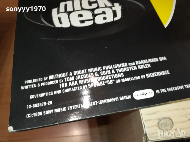 NICK BEAT-MADE IN GERMANY 2808251841, снимка 17 - Грамофонни плочи - 51526191