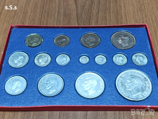 Комплект корононационни образци на Джордж VI 1937 