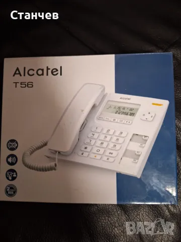 Стационарен телефон Alcatel Temporis 56 БЯЛ, снимка 1 - Други - 49306224