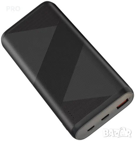 XO Power bank PR150 20000mAh QC18W - PD 20W черен, снимка 2 - Външни батерии - 49270917