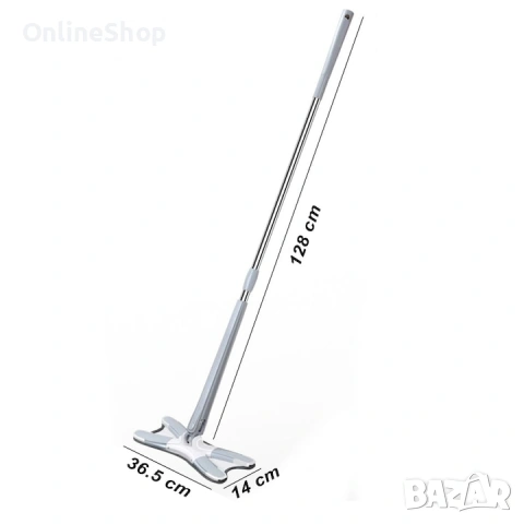Сгъваем самоотцеждащ се моп за под Aurora Twist Mop, снимка 7 - Други стоки за дома - 53822691