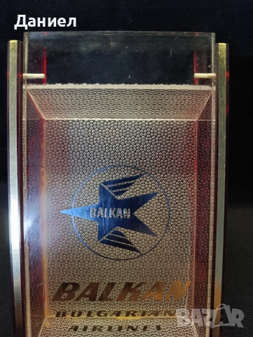 Кутия БГА Балкан, снимка 3 - Антикварни и старинни предмети - 52919299