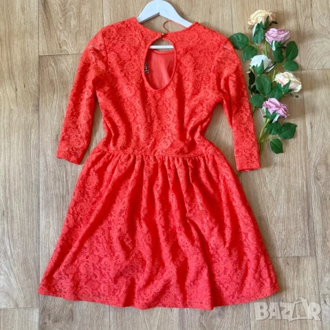 Разпродажба спешно! Нова дантелена рокля, снимка 4 - Рокли - 52840899