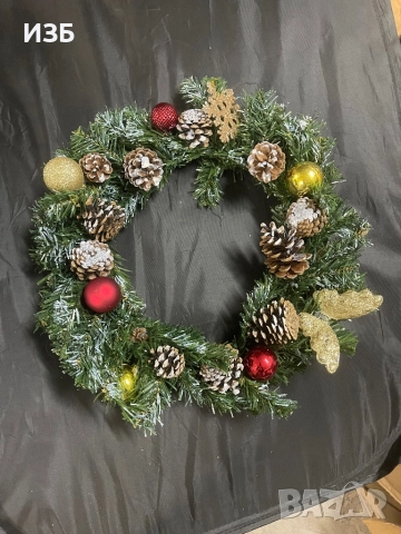 Коледни венци, снимка 2 - Декорация за дома - 52727602