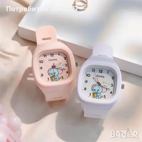 MINISO Сладък детски кварцов часовник,Моден светещ,Различни цветове, снимка 9 - Детски - 48330882