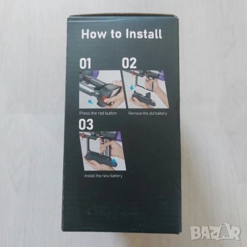 ПЪЛЕН КОМПЛЕКТ: НОВА Батерия 8000mAh + 2 HEPA Филтъра за Dyson V11 / V15 (Click-in тип), снимка 7 - Друга електроника - 54237589