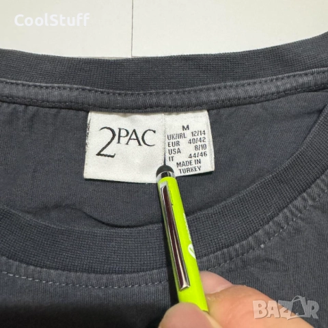 Мъжка Тениска Tupac Shakur 2 PAC Размер M, снимка 4 - Тениски - 52458497