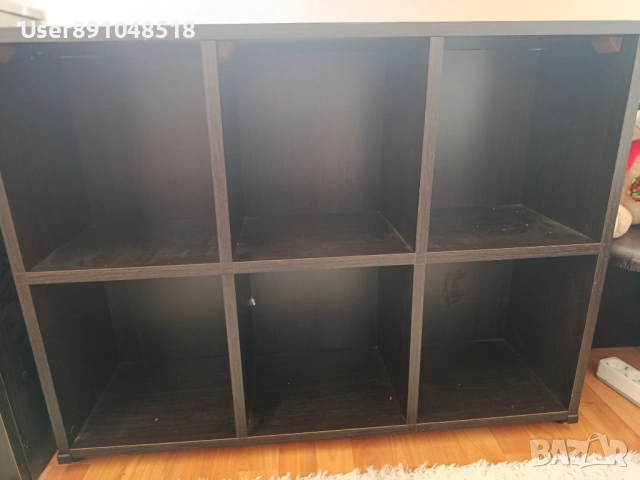 Лавица/рафт/етажерка за книги- цвят венге, снимка 2 - Етажерки - 54146820