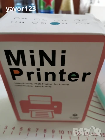 Нов Розов Мини Принтер – Bluetooth, Термален, Котешки Дизайн, USB‑C, снимка 2 - Принтери, копири, скенери - 50647533