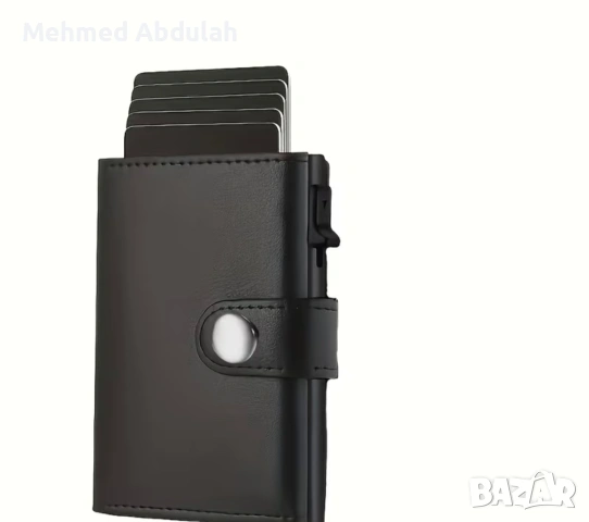 Мъжки автоматичен портфейл с изскачащ механизъм, снимка 2 - Портфейли, портмонета - 53481092