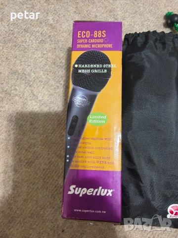 микрофон Superlux, снимка 5 - Микрофони - 54245321